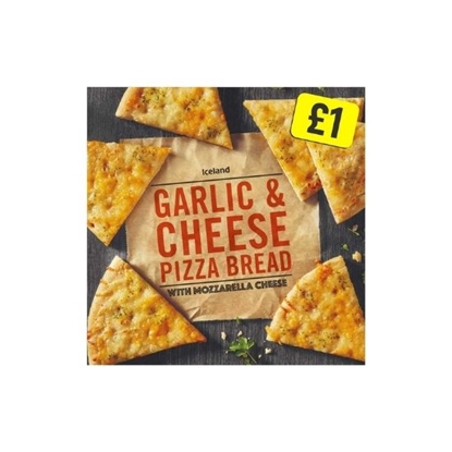 Picture of ICELAND GARLIC & CHEESE PIZZABREAD